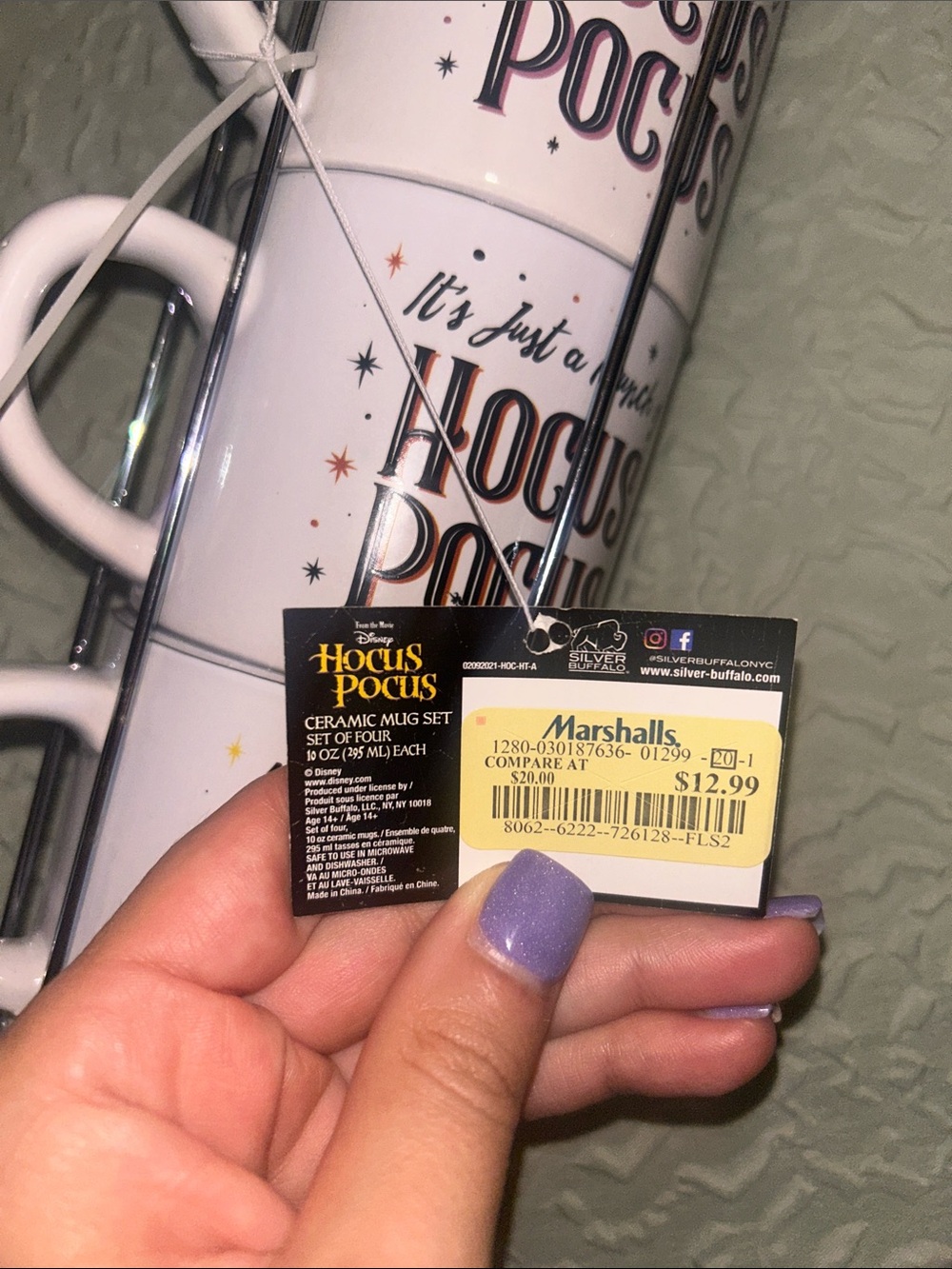 Disney Stackable Hocus Pocus Stackable coffee mugs - Picture 3 of 3